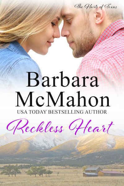 Book cover for Reckless Heart by Author Barbara McMahon