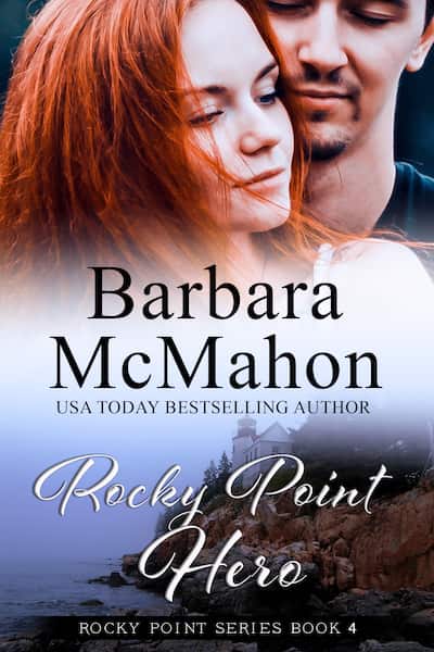 Book cover for Rocky Point Hero by Author Barbara McMahon
