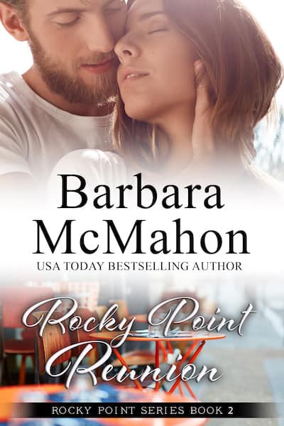 Book cover for Rocky Point Reunion by Author Barbara McMahon